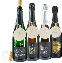 Laden Sie das Bild in den Galerie-Viewer, Leuchtender SEKT-Adventskranz